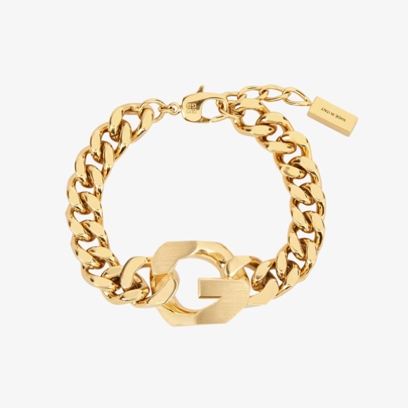 Givenchy Gold G Chain Bracelet - NEW WITH TAGS - Picture 1 of 16